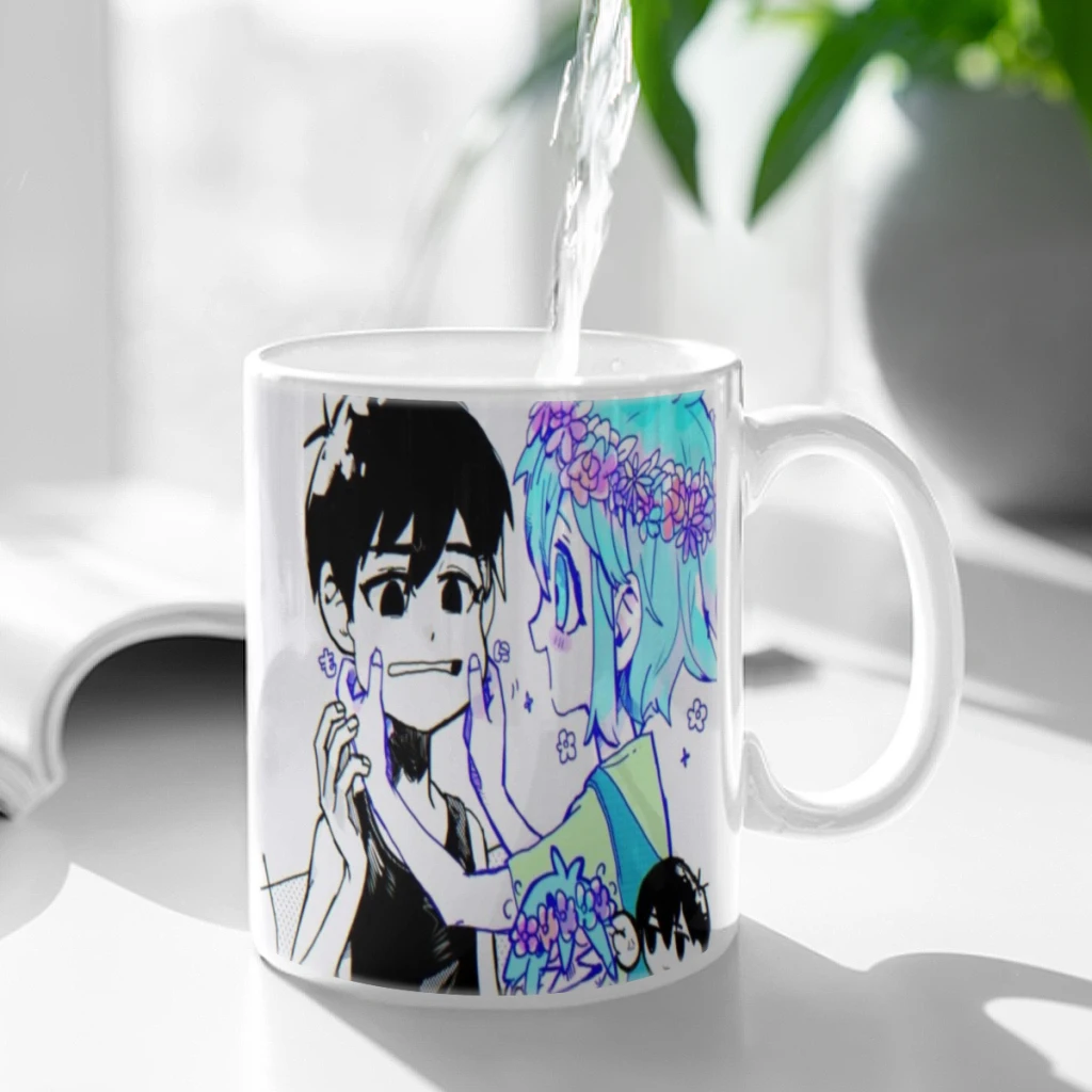 Omori Art Free shipping Coffee Cups Ceramic cups creative cups and cute mugs Personalized Gift Cup For Tea