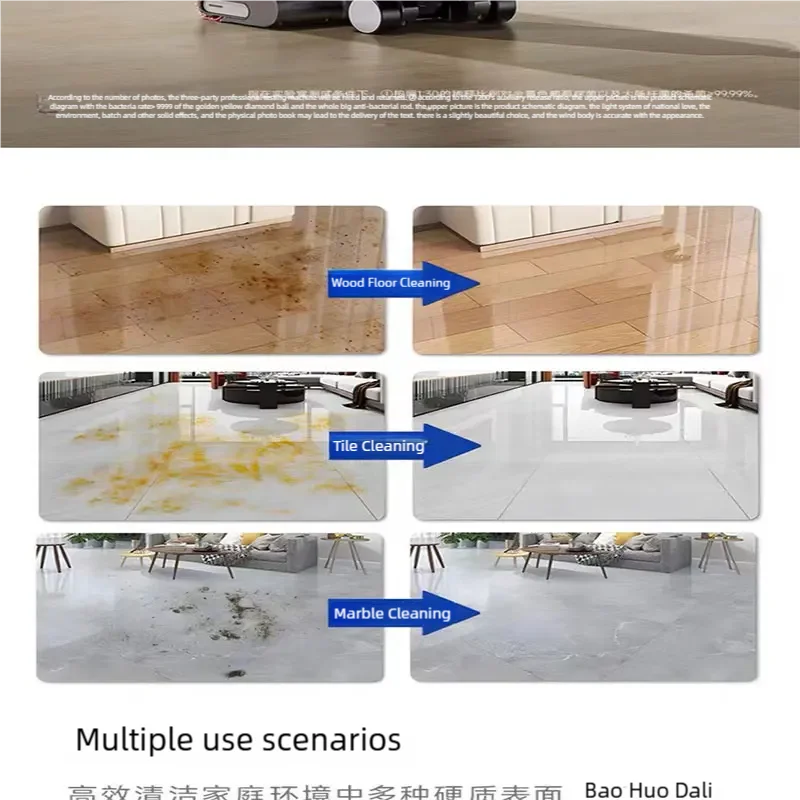 Оригинальное высокоэффективное средство для чистки пола, 200 мл для робота Dreame X40 Ultra X50 Ultra L10s Ultra L20 Ultra и X40 Pro Ultra