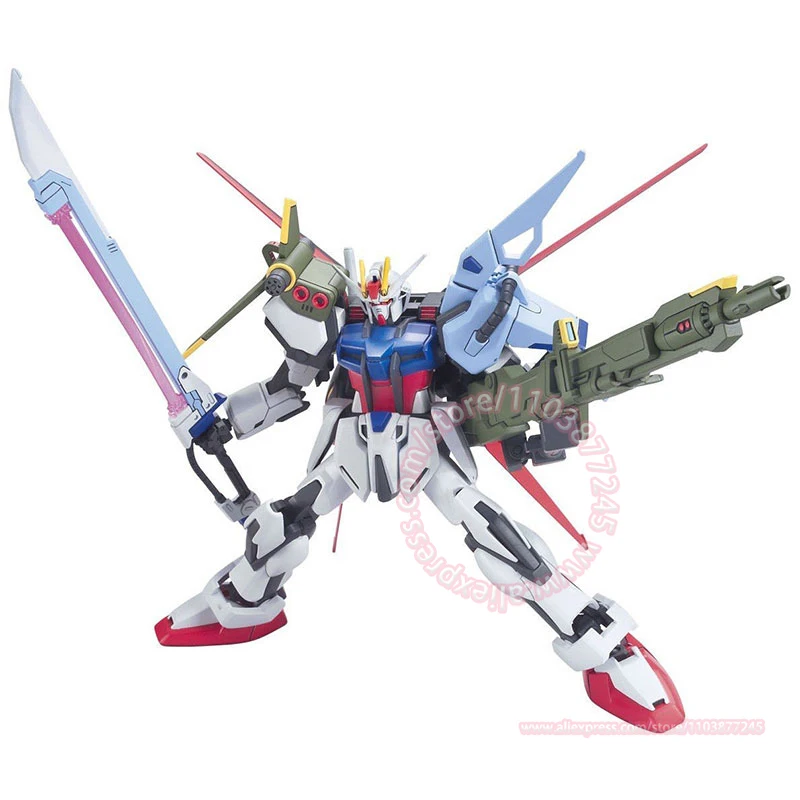 BANDAI SEED R17 HG 1/144 PERFECT STRIKE GUNDAM Action Figure Joints Movable Peripheral Model Children's Toy Ornaments Decoration