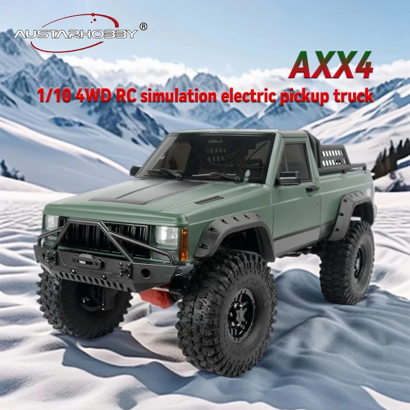 AUSTARHOBBY 1/10 AXX4 4WD RC simulation electric pickup truck climbing off-road vehicle remote control vehicle model boy toy