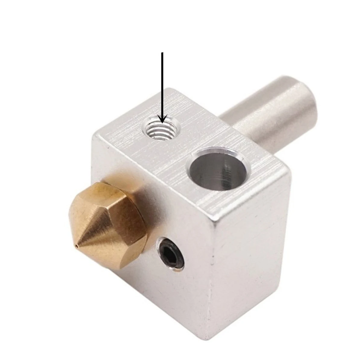 

Hot End Extruder Kit 3D Printer Replacement Part High Quality Compatible With 3D Printing Accessories Silver