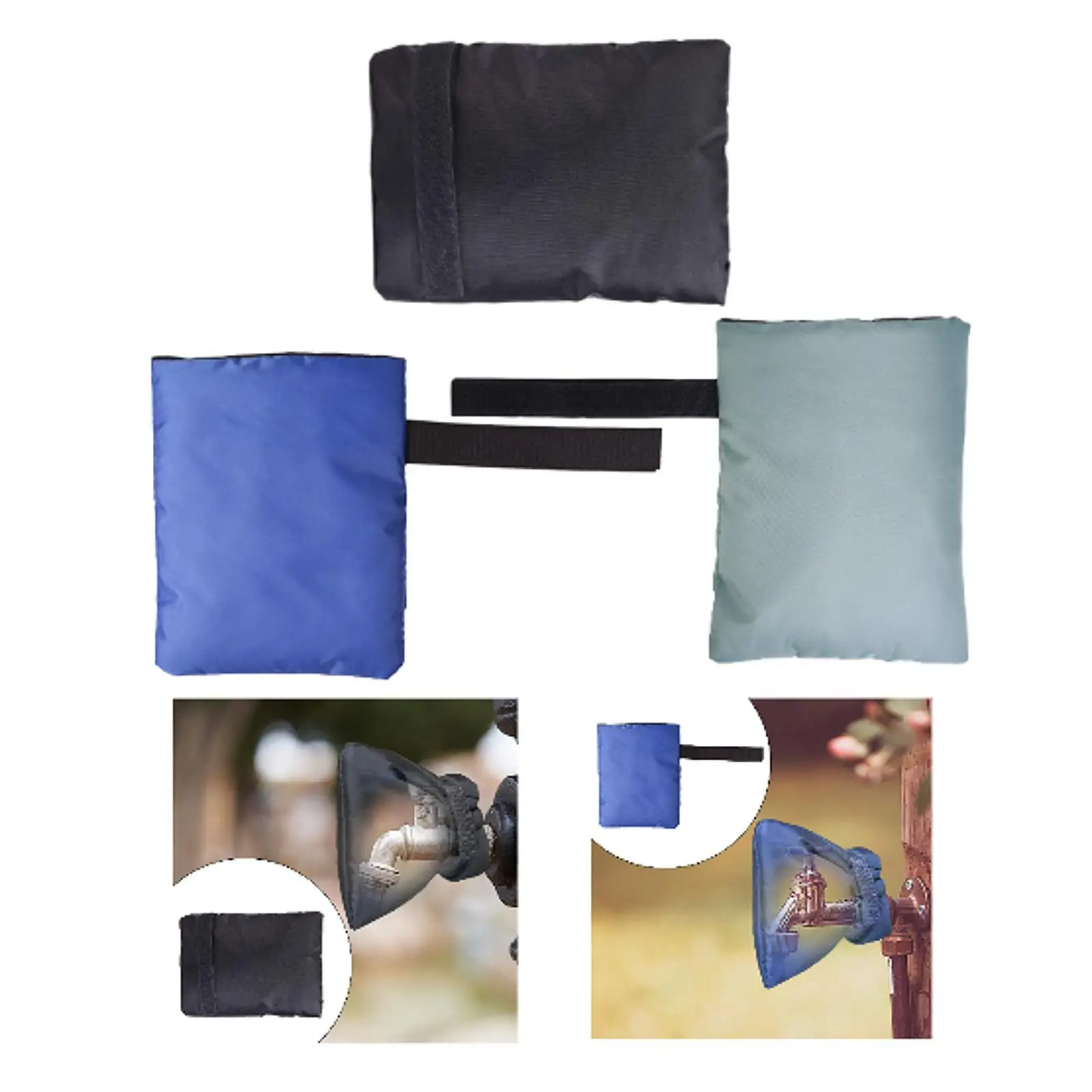 

Outdoor Faucet Cover for Winter, Outside Water Faucet Winter Cover, Thickened Insulated Cover for Outside Faucet