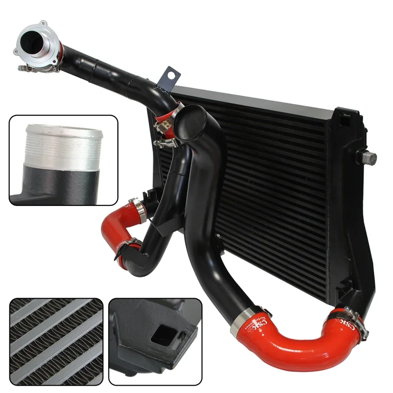 Front Intercooler & Charge Pipe Kit Fits for Audi A3 S3 VW Golf R GTI MK7 Seat Leon 5F Skoda Octavia 5E 1.8T 2.0T EA888