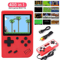 8-Bit Mini Video Game Console Built in 400 Games Retro Portable Console Handheld Game Player AV Output For Christmas Gift Game