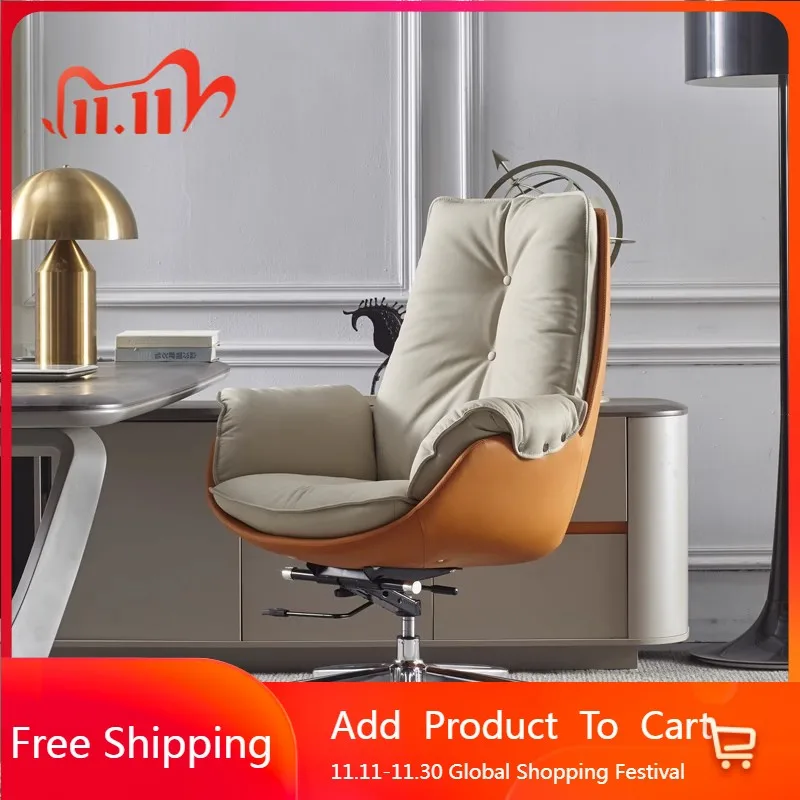 

Cute Designer Office Chair Vanity Salon Ergonomic Wheels Office Chair Study Kawaii Modern Luxury Silla Oficina Library Furniture