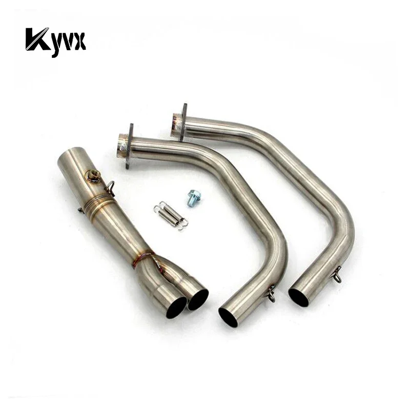 

Front Link Tube Full Exhaust Systems Pipe Slip 0n For Kawasaki Vulcan S 650 650S S650 VN650 EN650 2015 2016 2017 2018 2019 year