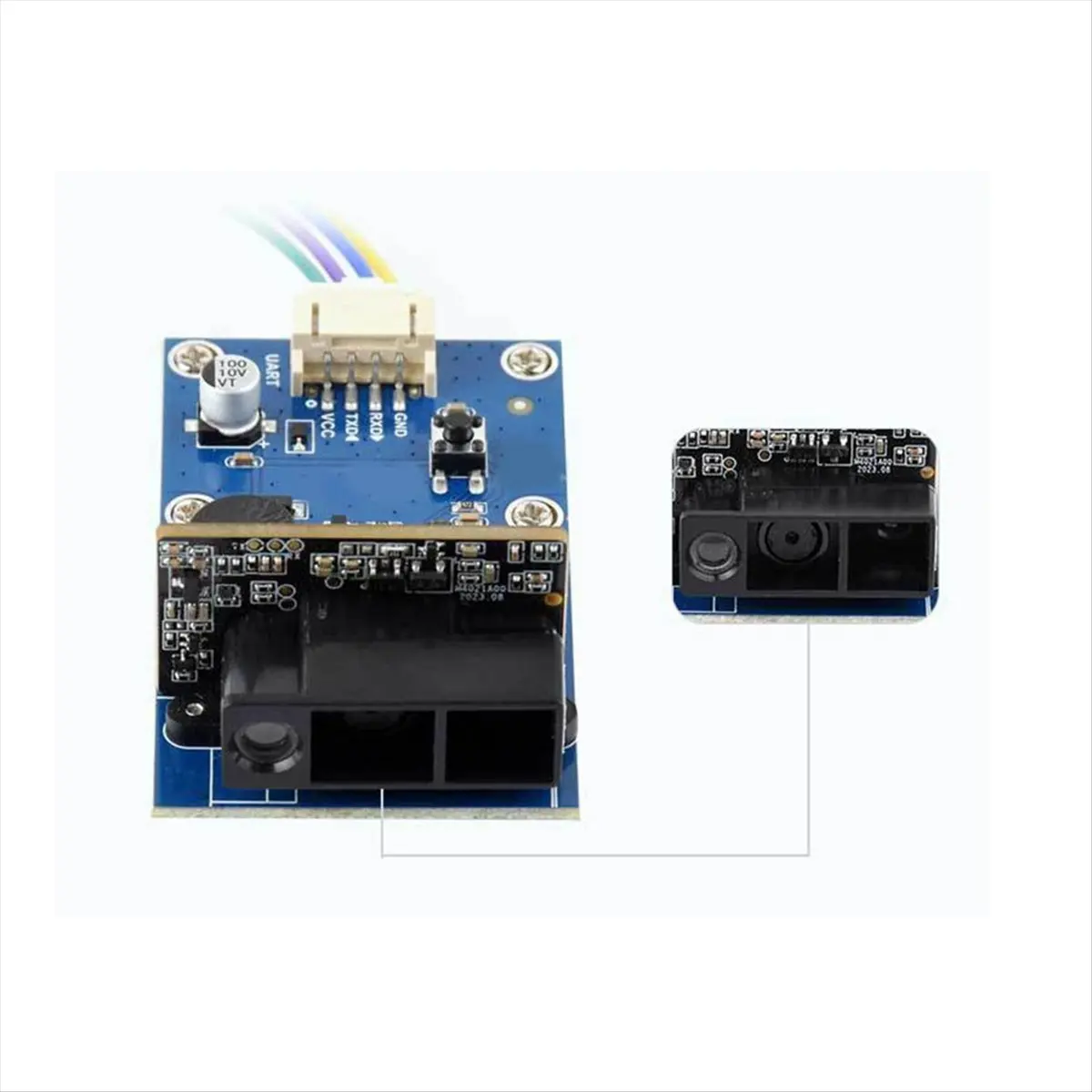 M85K  Barcode Scanner Module QR Code Recognition USB/UART Interface Compact Design for Versatile Use
