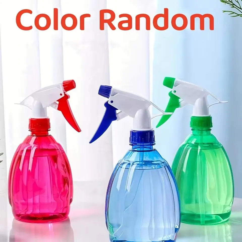 Plastic spray bottle, 20cm/7.8 inch sterile alcohol spray, multi-purpose gardening watering tools, household watering can