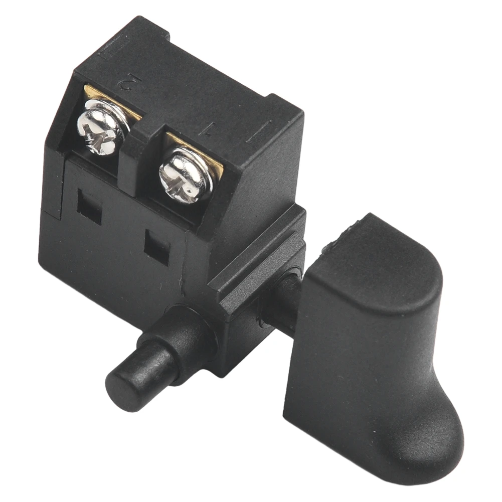 

Button Electric Drill Switch Speed Trigger Cutting Marble Machine Planer Plastic Regulating Self Rest 250V Black