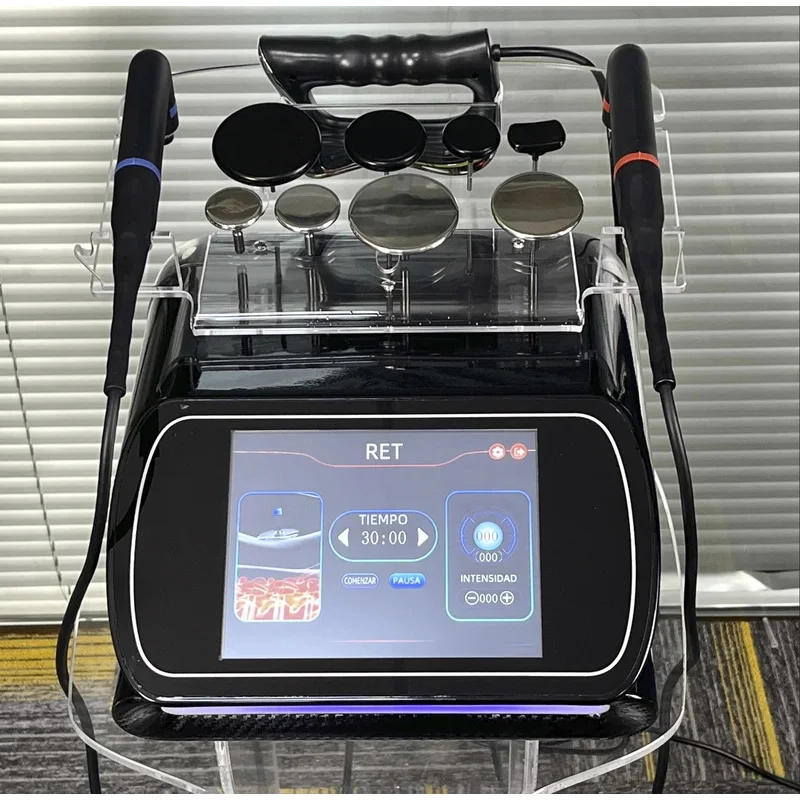 

Professional 448K Physical Therapy CET RET RF Radiofrequency Indiba 448khz Physical Therapy CET RET RF CET RETMachine