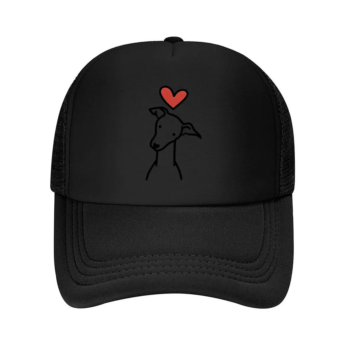 Light Blue Deer Heart Baseball Cap 2026 Mesh Baseball Cap Dad Hat Hip Hop Snapback Cap