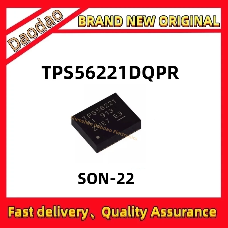 

Quality New TPS56221DQPR TPS56221 TPS IC chip SON-22