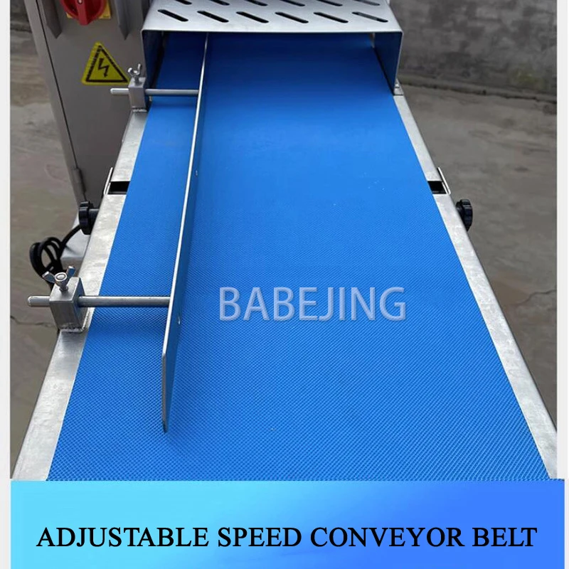 قطاعة لحم من الفولاذ المقاوم للصدأ من BABEJING، قطاعة قابلة للتعديل لمطبخ المطاعم، قطاعة خروف طازجة مجمدة