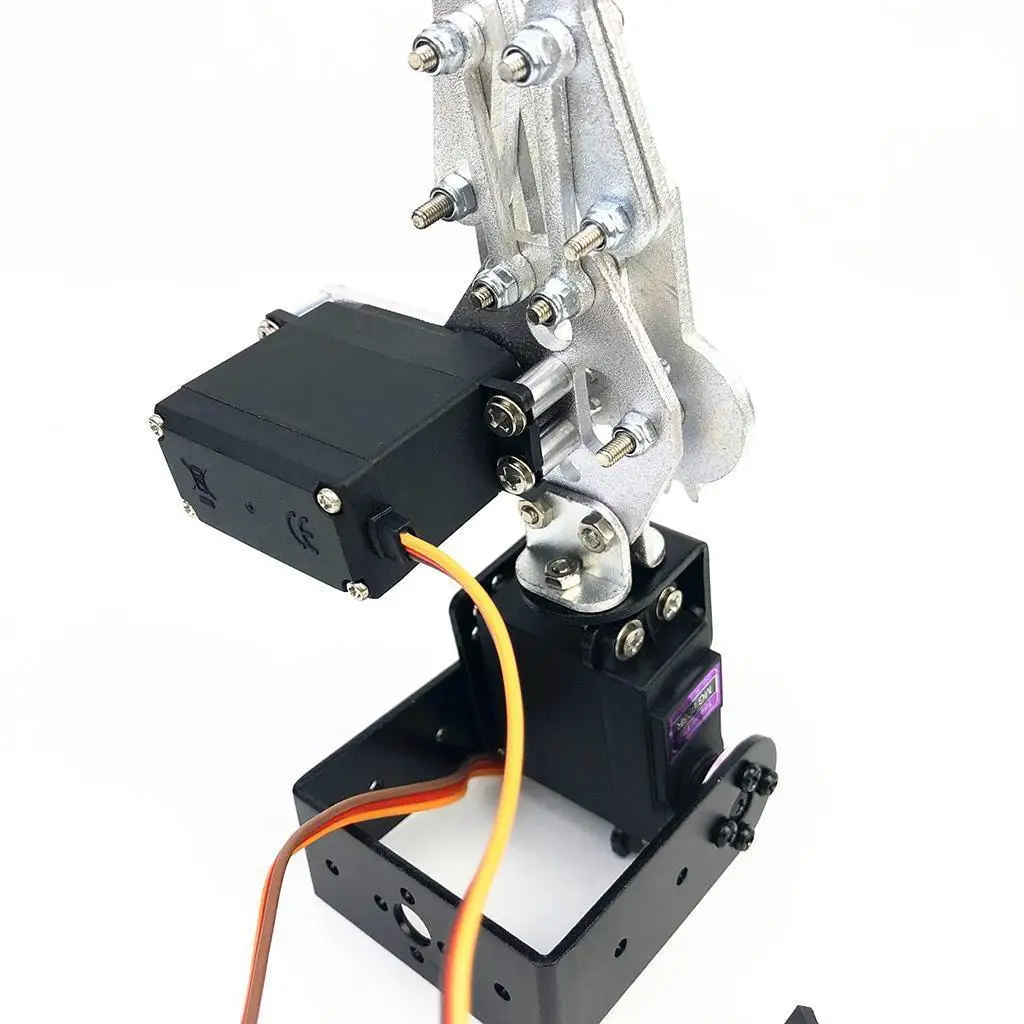 Alloy DIY Robot Mechanical Handle Arm Educational Training Kit for Engineering and School Projects