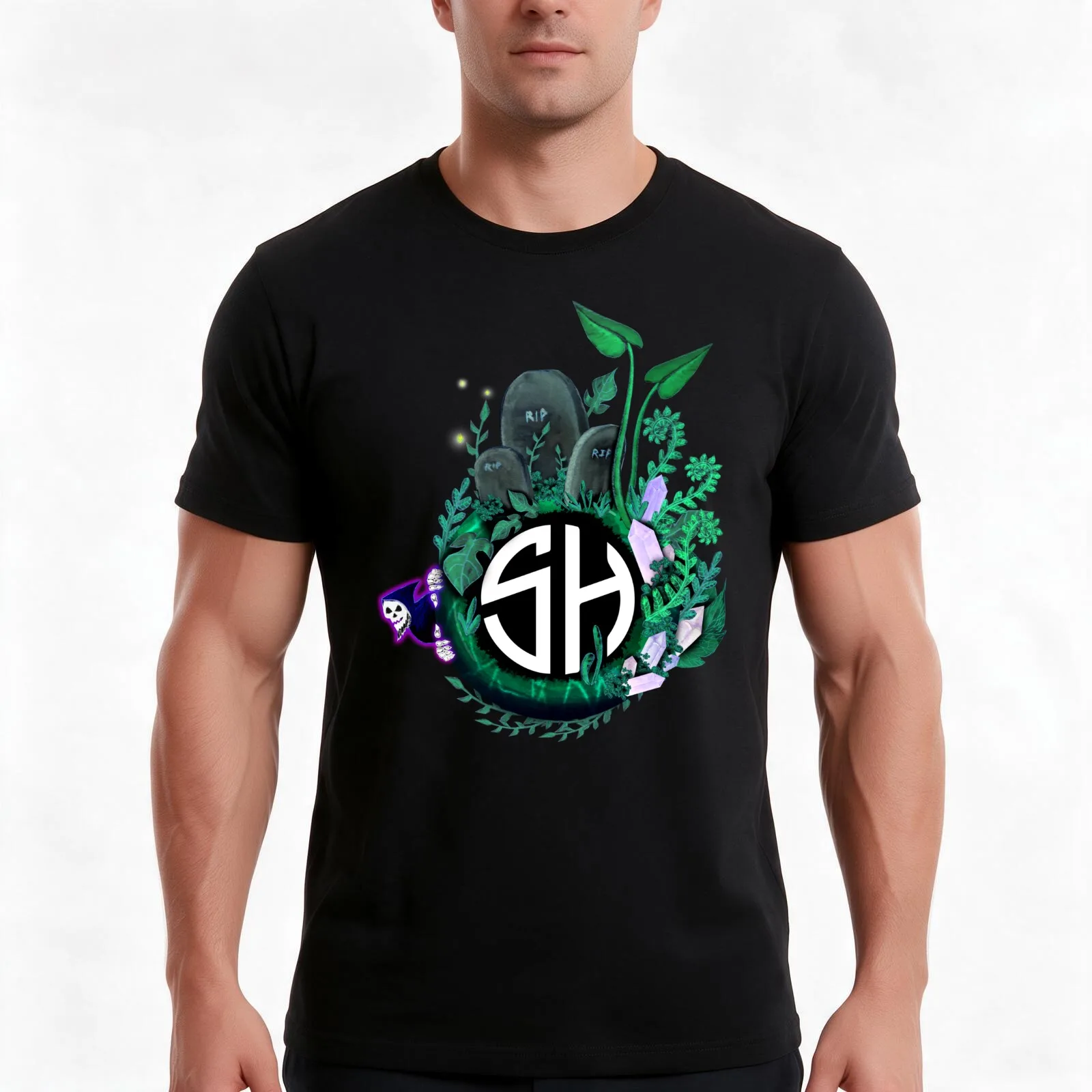 Darks from SaltHappens Podcast T-Shirt Summer Casual Cotton Tee Oversized Streetwear Tops Vintage Graphic Print 100% Cotton