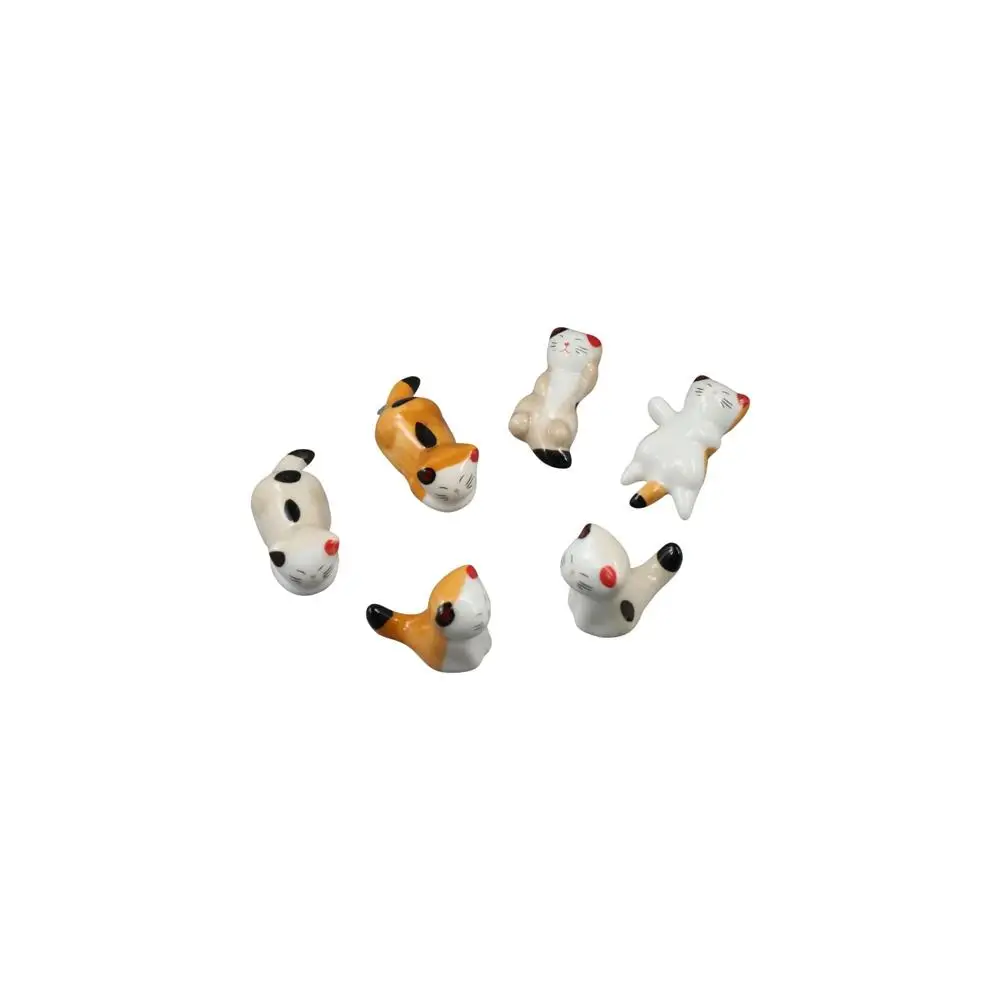 

Chopstick Holder Ceramic Pen Rest Spoon Fork Rest Stand Desktop Ornaments Calligraphy Pen Holder Penmanship Kitchen Tableware