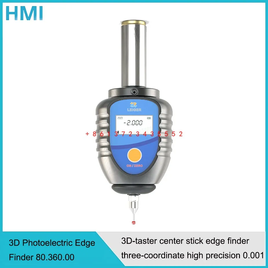 

CNC machining 3D photoelectric edge finder 80.360.003D-taster center stick edge finder three-coordinate high precision 0.001