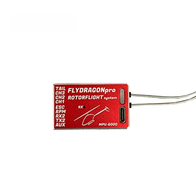 Steam V2.2 Flydragon Rf Gyroscope Pro ,helicopter Rotorflight Flight Control Equipped With Rescue Function And Built-in Receiver