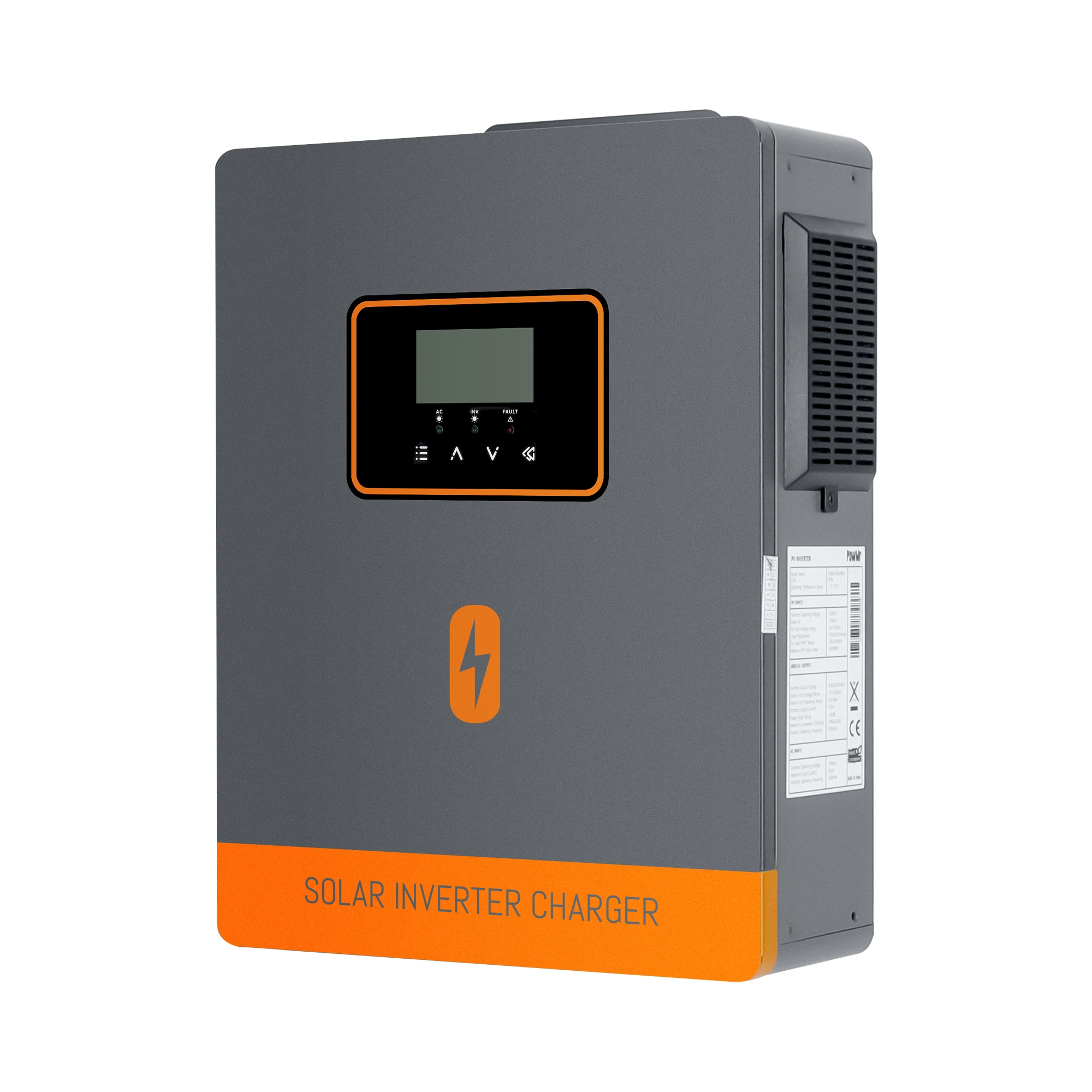 PV Solar Inversor 6KW 10KW 220V/230Vac Pure Sine Wave Off-Grid Inverter Fit Water Pumps Not Support Connect Batteries US Stock Fast Delivery