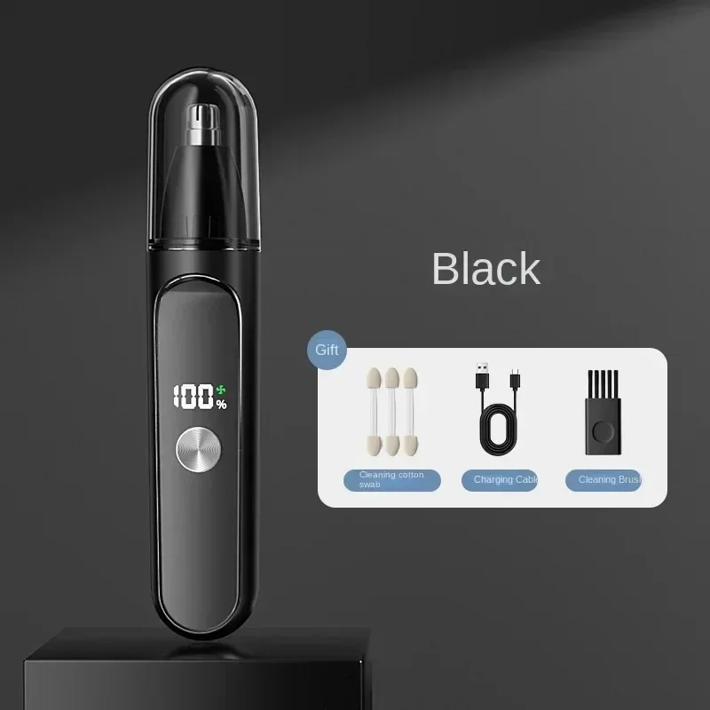 Electric Nose Hair Trimmer  Portable Mini Rechargeable Electric Nose Hair Clipper for Men and Women Available with Low Noise