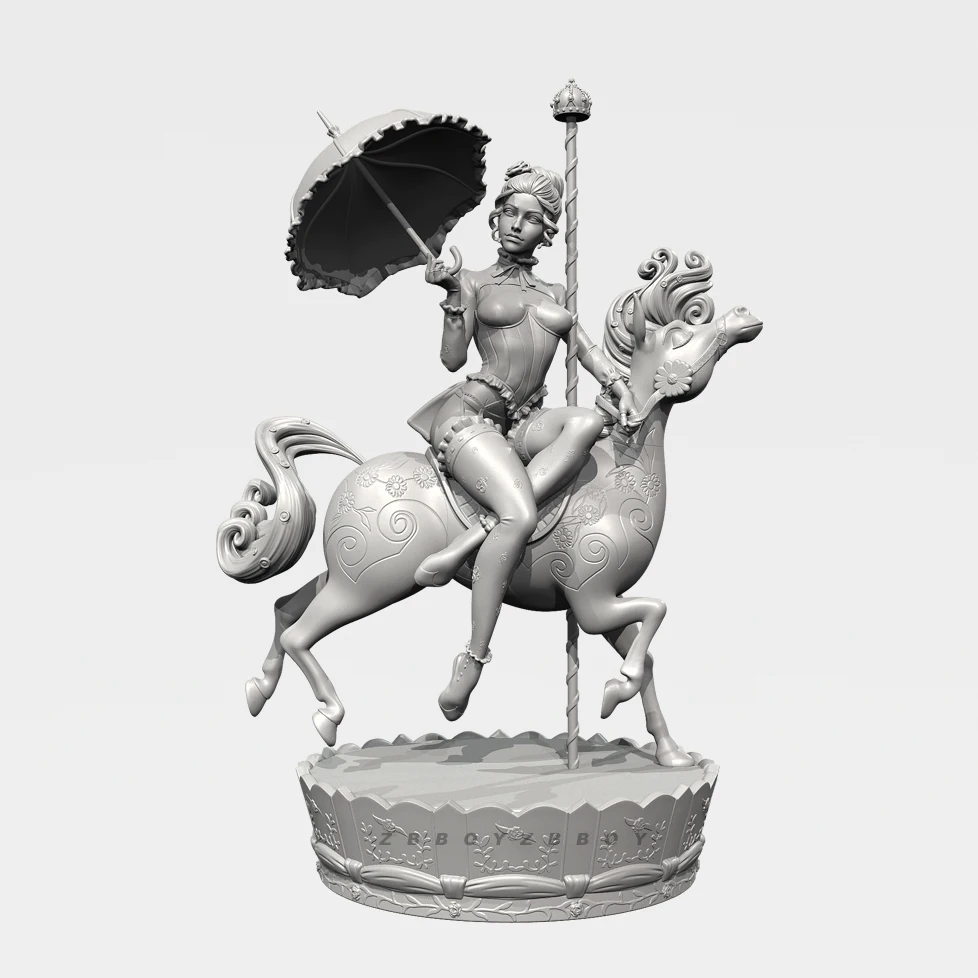 

The height of man 38mm 50mm 75mm Resin model kit, colorless self-assembly（3D Printing ） TD-7546/3D