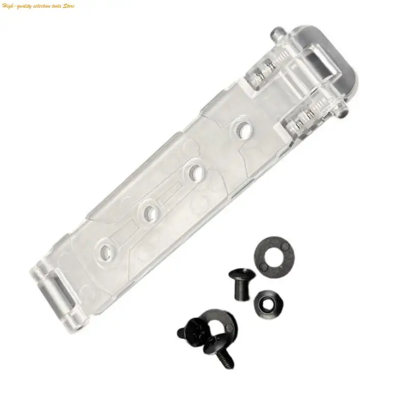 203F Transparent Waist Clip Back Clamp With Screws Kits Hardware For KYDEX