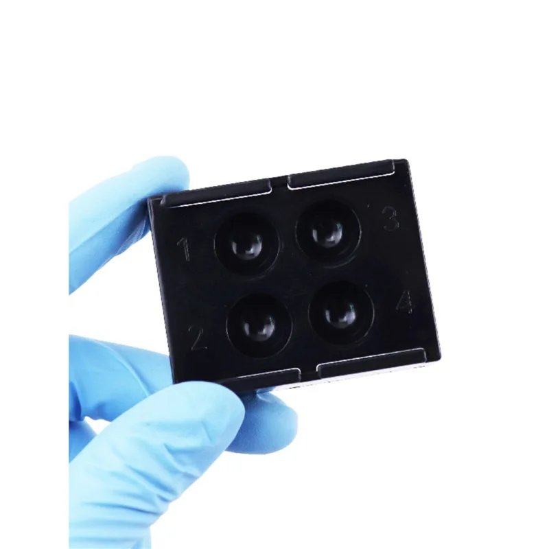 歯科用シェーディングライトボックス,複合樹脂製ライトボックス,耐光性,着色ケース,歯科材料,4穴