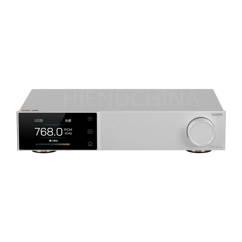 TOPPING D70 PRO SRE DAC ES9039SPRO XU316 BT 5.1 LDAC Aptx-Adaptiver HiFi-Decoder mit Fernbedienung