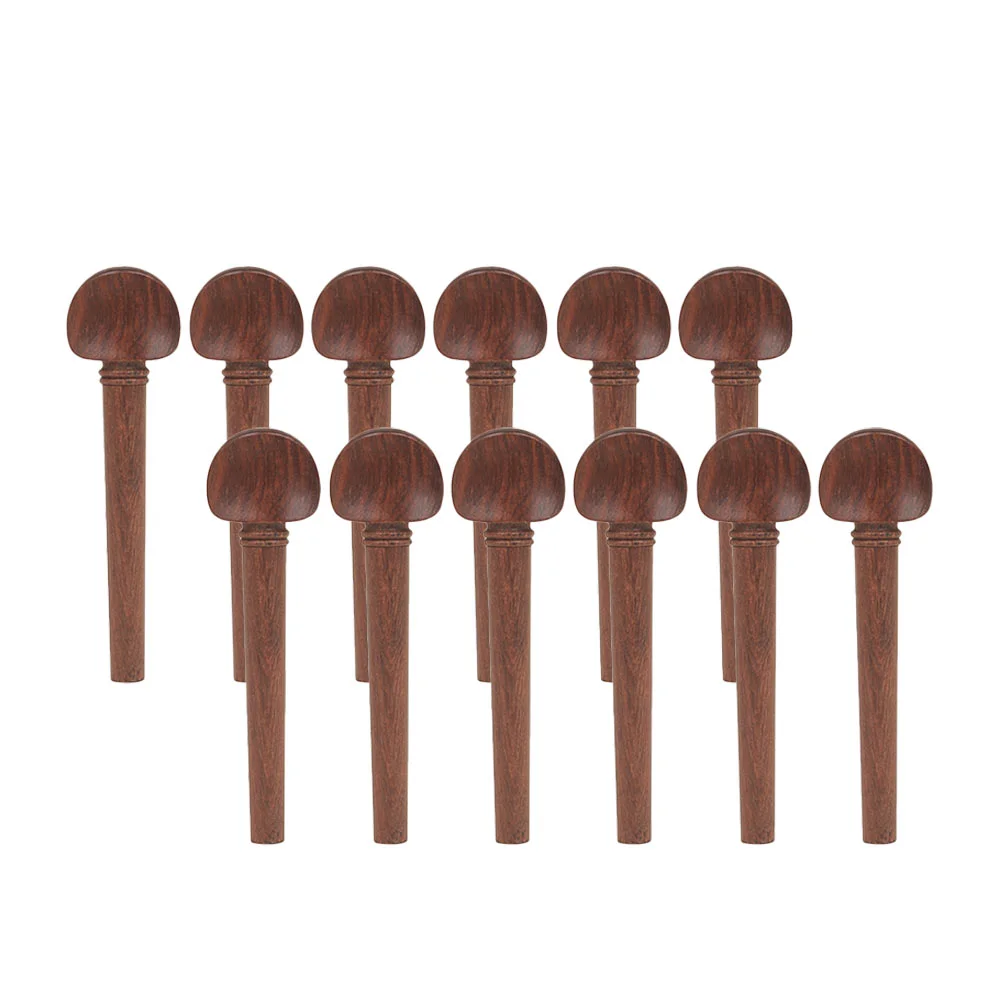 

12 Pcs Oud Pegs Instruments Tuning Musical Premium Useful Replacement Accessories Supplies Parts for