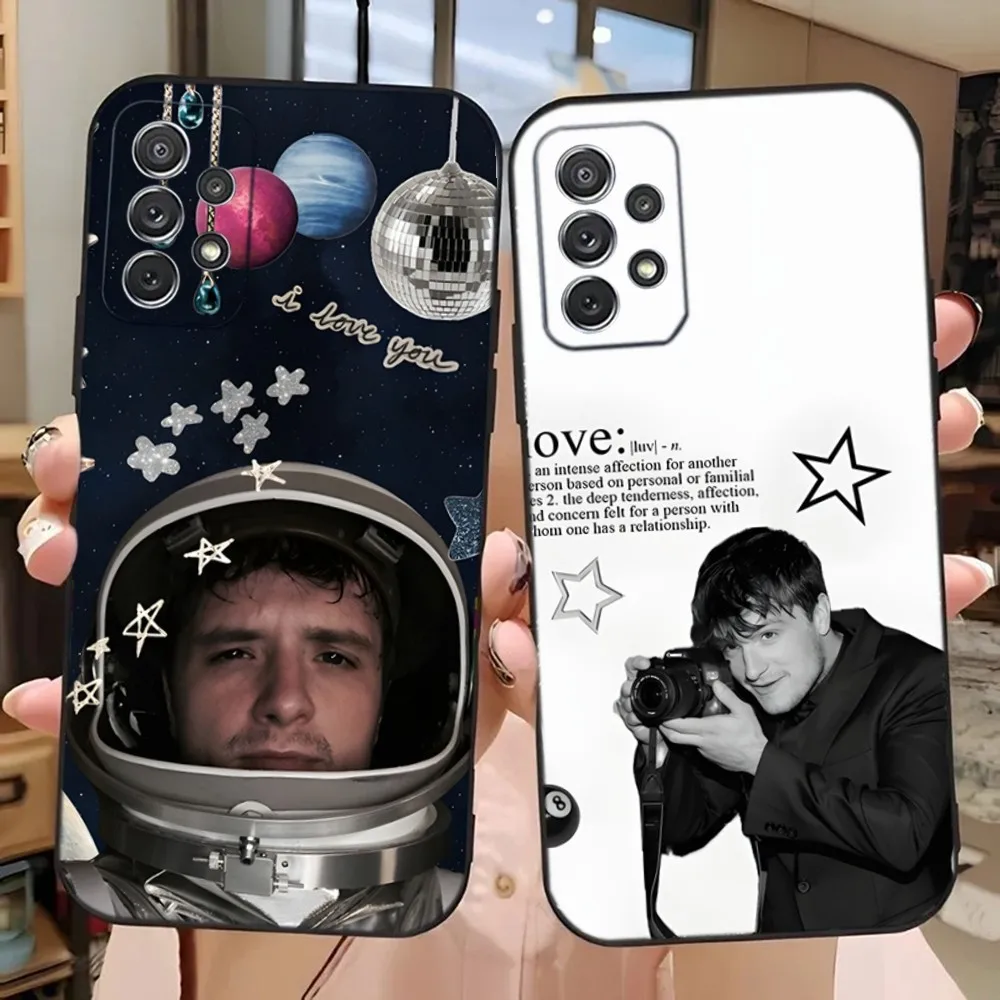 

J-Josh Hutcherson Phone Case For Samsung Galaxy A13,A21s,A22,A31,A32,A52,A53,A71,A80,A91 Soft Black Phone Cover