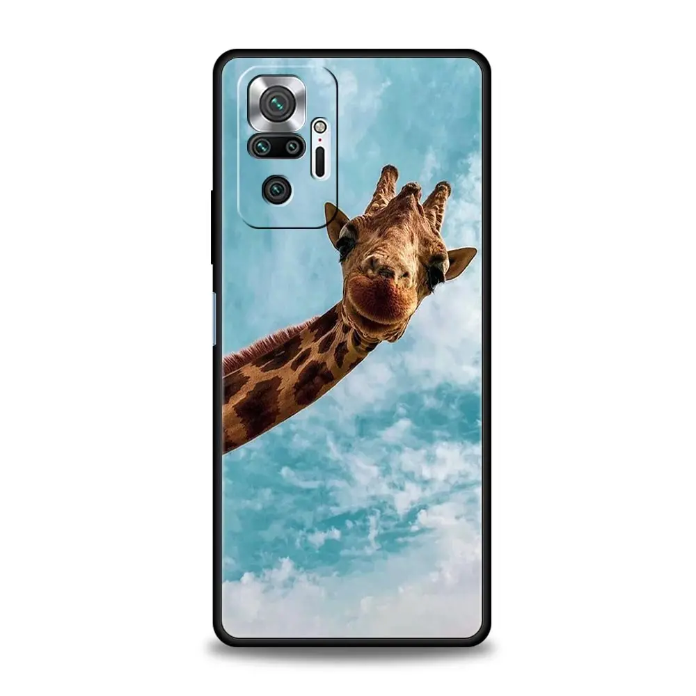 기린 전화 케이스 Xiaomi Redmi Note 13 12 5G 11 10 Pro Plus 4G 9S 9 8 7 9T 13C 12C 10C 9C 9A 소프트 실리콘 커버