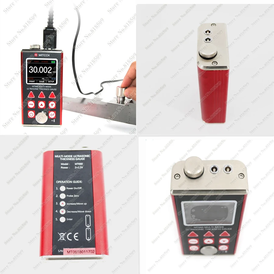 Mitech MT660 Multi Digital Ultrasonic Thickness Gauge Tester with Bluetooth Thermal Printer – Real-World Performance Review