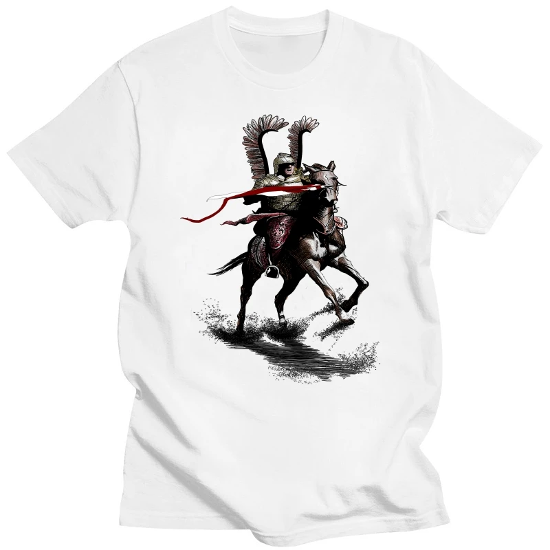 Polish Winged Hussar Cavalry Men T-Shirt Short Casual oversized t shirt 2021 harajuku mens t shirts