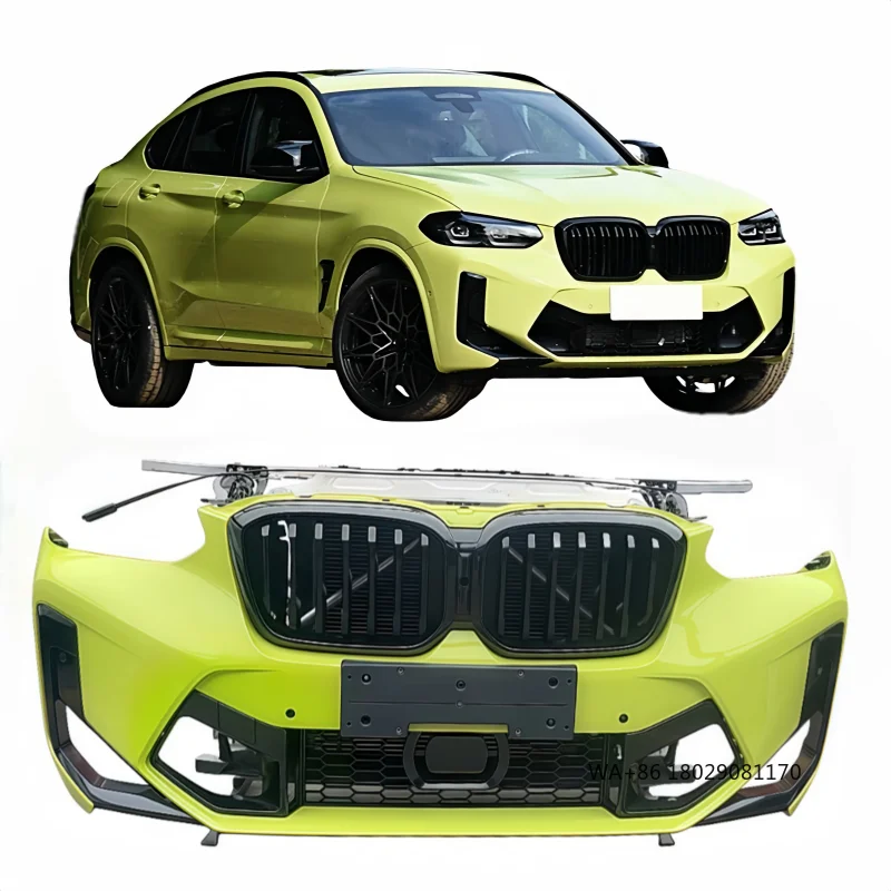 

Передний бампер в сборе для -X4 M F98 LCi, новый с решеткой радиатора, комплект бампера, автозапчасти