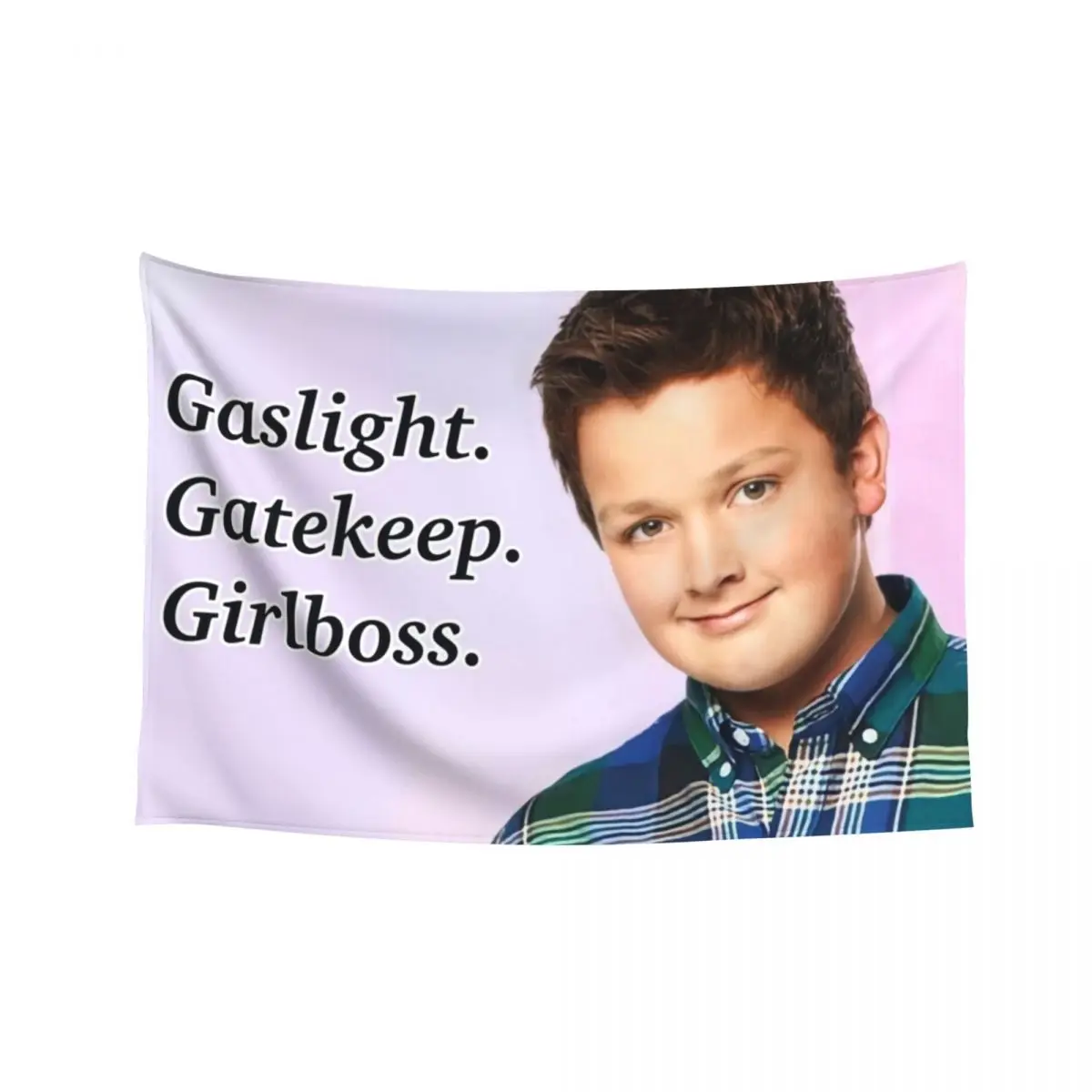 

Gibby Gaslight Gatekeep Girlboss Tapestry Decoration Pictures Room Wall House Decorations Room Aesthetic Decor Tapestry