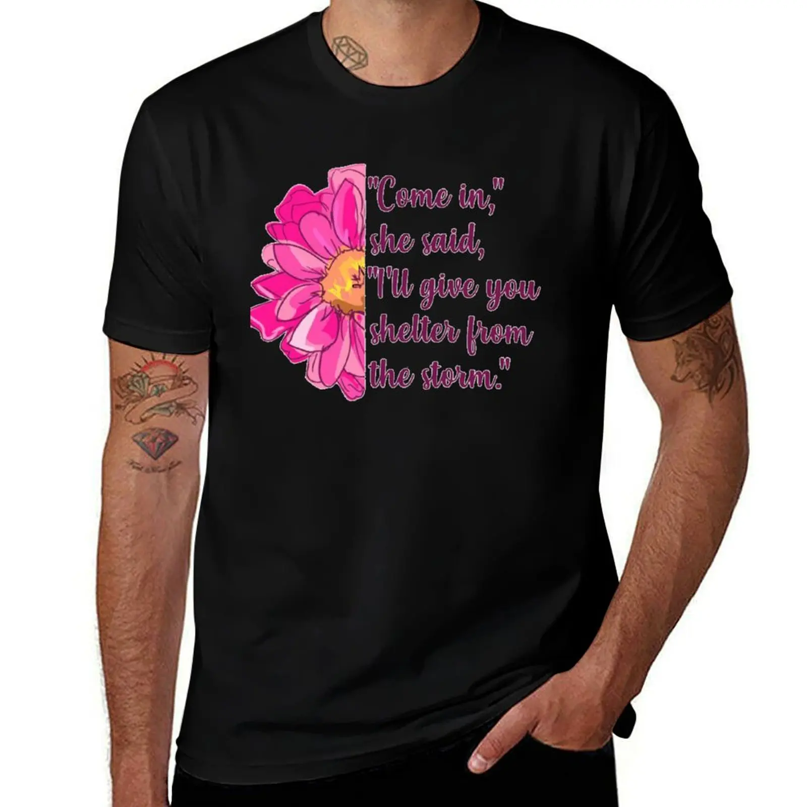 Shelter From The Storm T-Shirt Quick Dry Light Sports T-Shirt