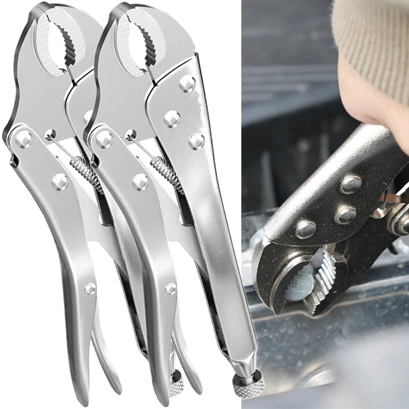 

Multifunctional Heavy Duty Locking Pliers Woodworking Welding Repairs Powerful Pressure Vice Grips Pliers Adjustable Face Clamp