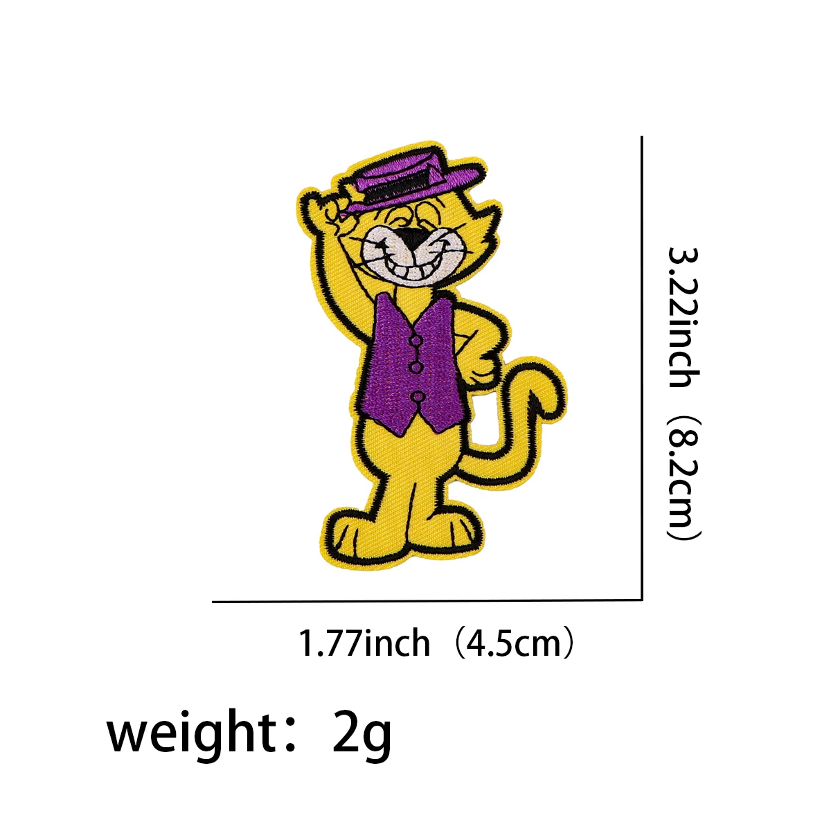 Magical Cat DIY Embroidered Iron On Patches Badges Patchwork Sewing Applique Jacket Backpack Badges