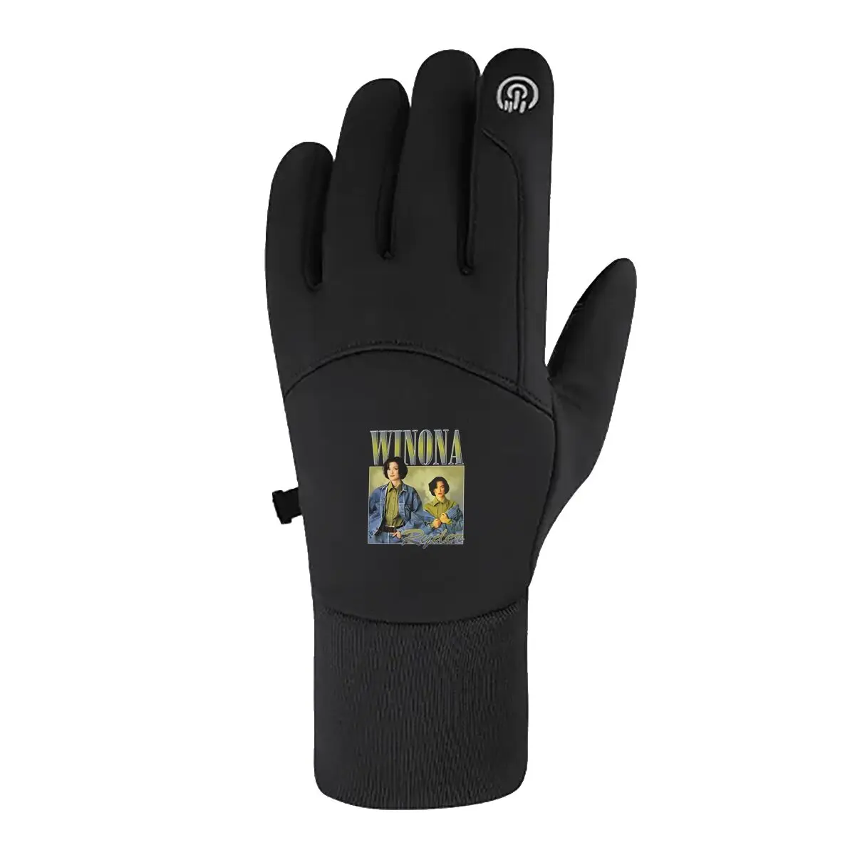 

Winona Art Sparks Retro Vibe Multi-Use Warm Gloves for Cycling Skiing Daily Activities