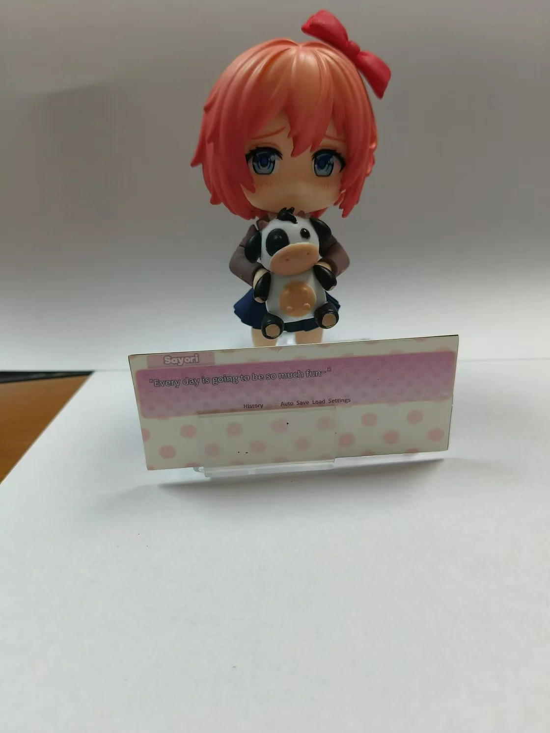 Anime Doki Doki Literature Club! Sayori 2250 cute girl  Articulated Figure Model Toys Christmas Gift 10cm