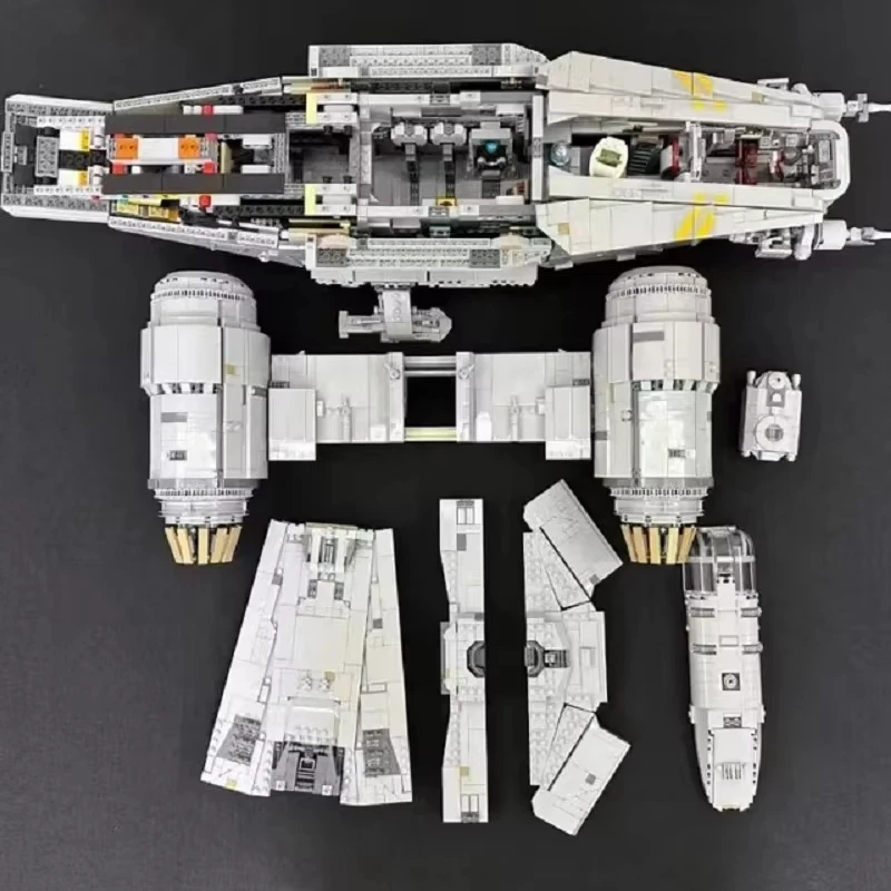 الجديد في المخزون 75292 The Razored Crest مجموعة بناء حصرية كتل الطوب 6187 قطعة ألعاب الفضاء للأطفال الأولاد هدايا عيد الميلاد