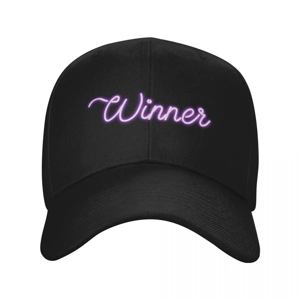 Winner Neon Sign Baseball Cap Golf Sun Hat For Children Mens Tennis Women's