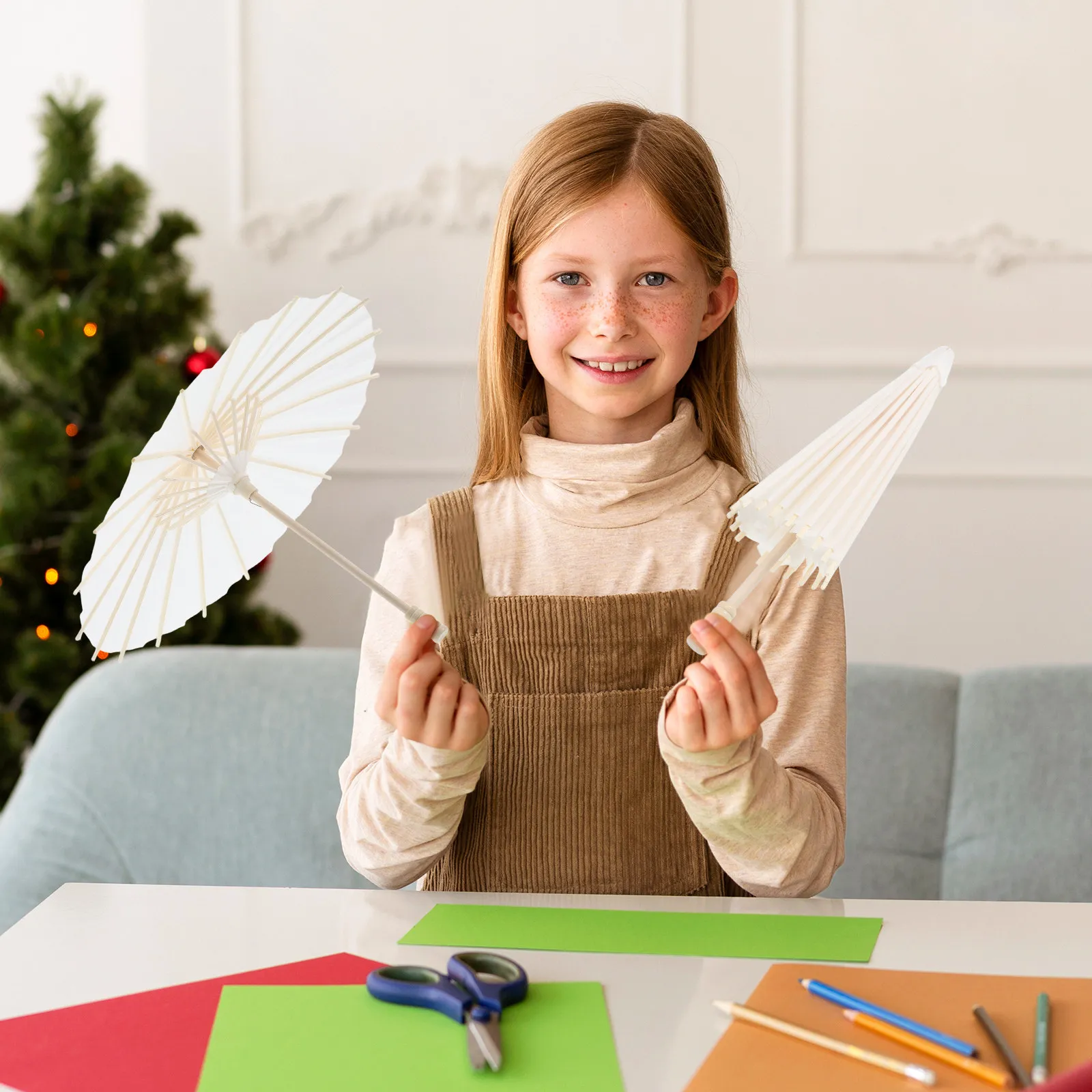 

2 шт. пустых бумажных зонтов-парасолей для самостоятельного декорирования, для свадеб, фотосессий, праздников, декоративный реквизит