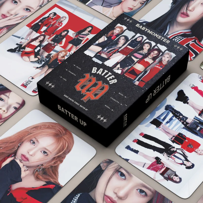 

Spot Goods 55A new girl groupBB MONSTERDebut album BATTER UPSupporting merchandiseLOMOCard