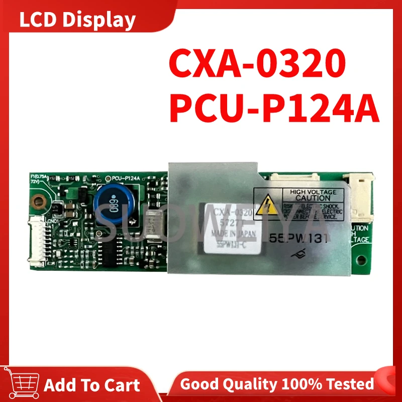 100% ORIGINAL CXA-0320 PCU-P124A Circuit Board Display High Voltage Bar