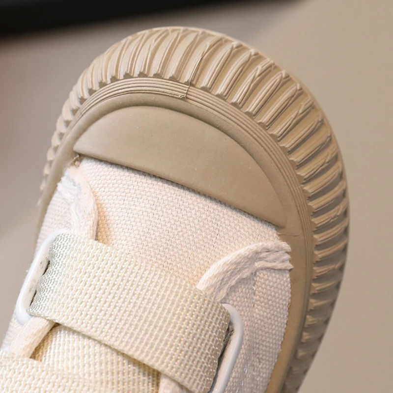 الشتاء الطفل حذاء كاجوال 2025 الخريف النسخة الكورية الجديدة الطفل لينة أسفل حذاء قماش عادية Comforta فتاة المضادة للانزلاق حذاء رياضي #4