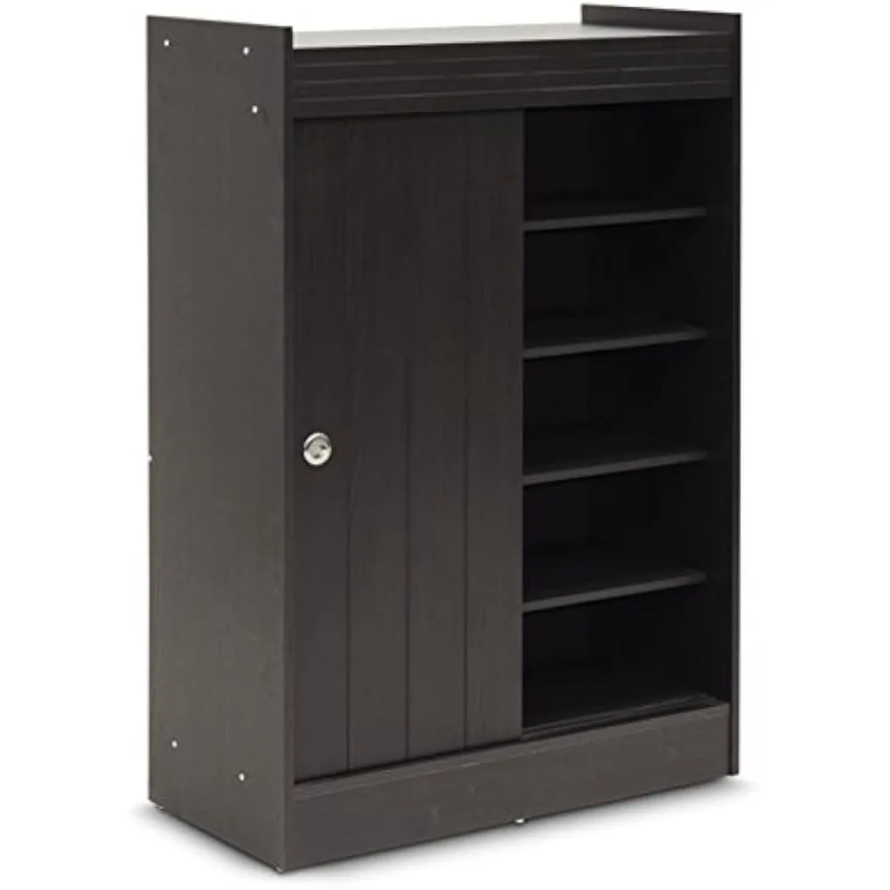 

Shoe-Rack Cabinet, Espresso