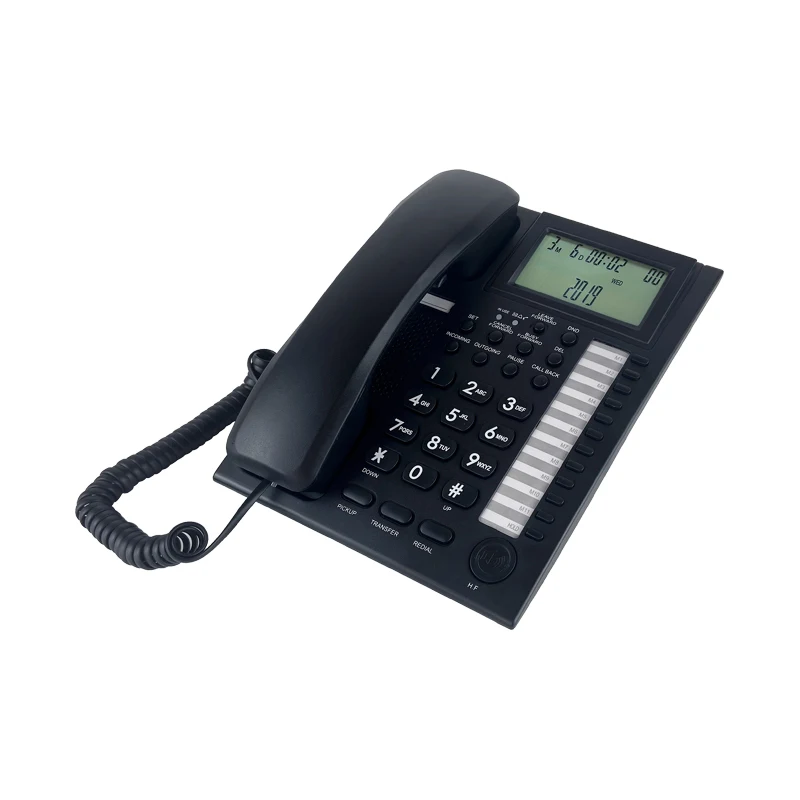 Operator caller ID phone PH206 with telephone cable and jack