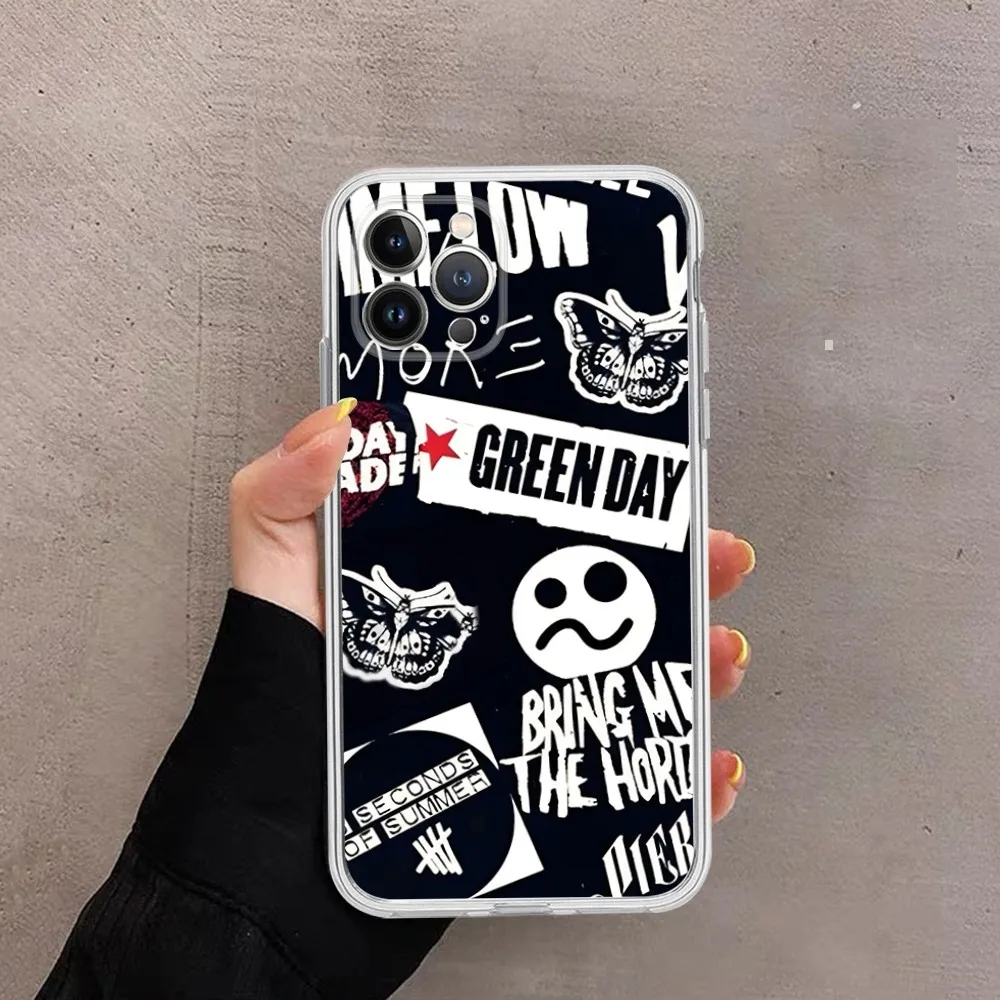 Punk Rock Phone Case For iPhone 14 11 12 13 Mini Pro XS Max Cover 6 7 8 Plus X XR SE 2020 Funda Shell