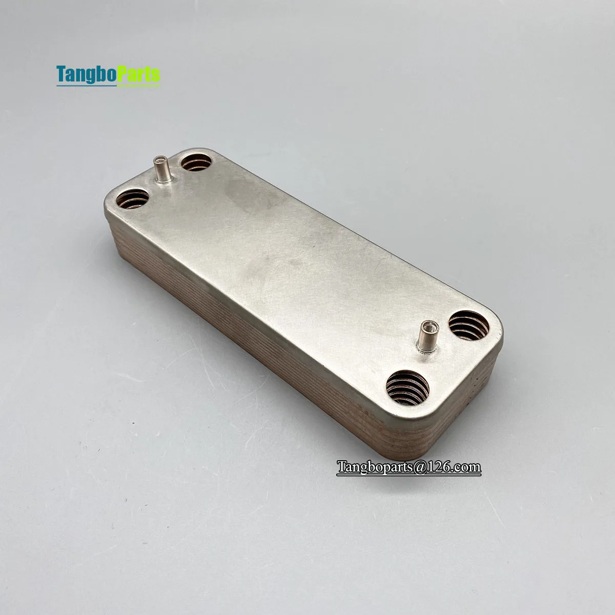 Secondary Heat Exchanger Heating Furnace 304 Stainless Steel 175mm 12-Plates Plate Exchanger For Protherm Gas Boilers Replace